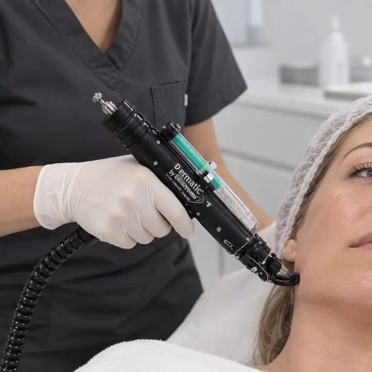 Mesotherapie Haut Behandlung Bild